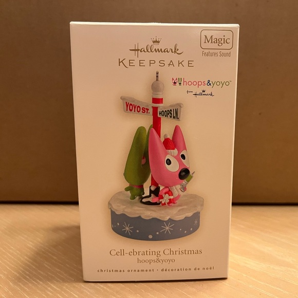 Hallmark Keepsake Ornament. Hoops & YoYo. Cell-ebrating Christmas. QXG6304. - Picture 4 of 11
